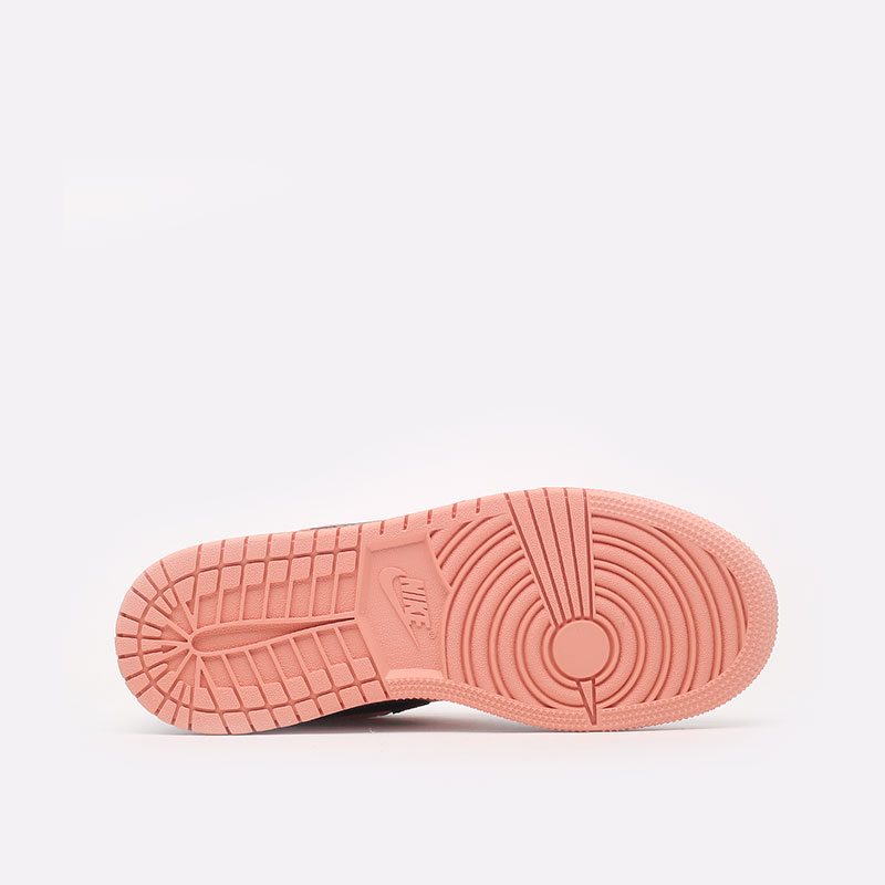 женские розовые кроссовки Jordan 1 Retro Low (GS) DM8960-801 - цена, описание, фото 6
